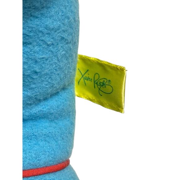 Cabbage Patch Kids Baby Land Boy Rattle Doll Blonde Blue Eyes 1988 Lovey Plush - Picture 5 of 10